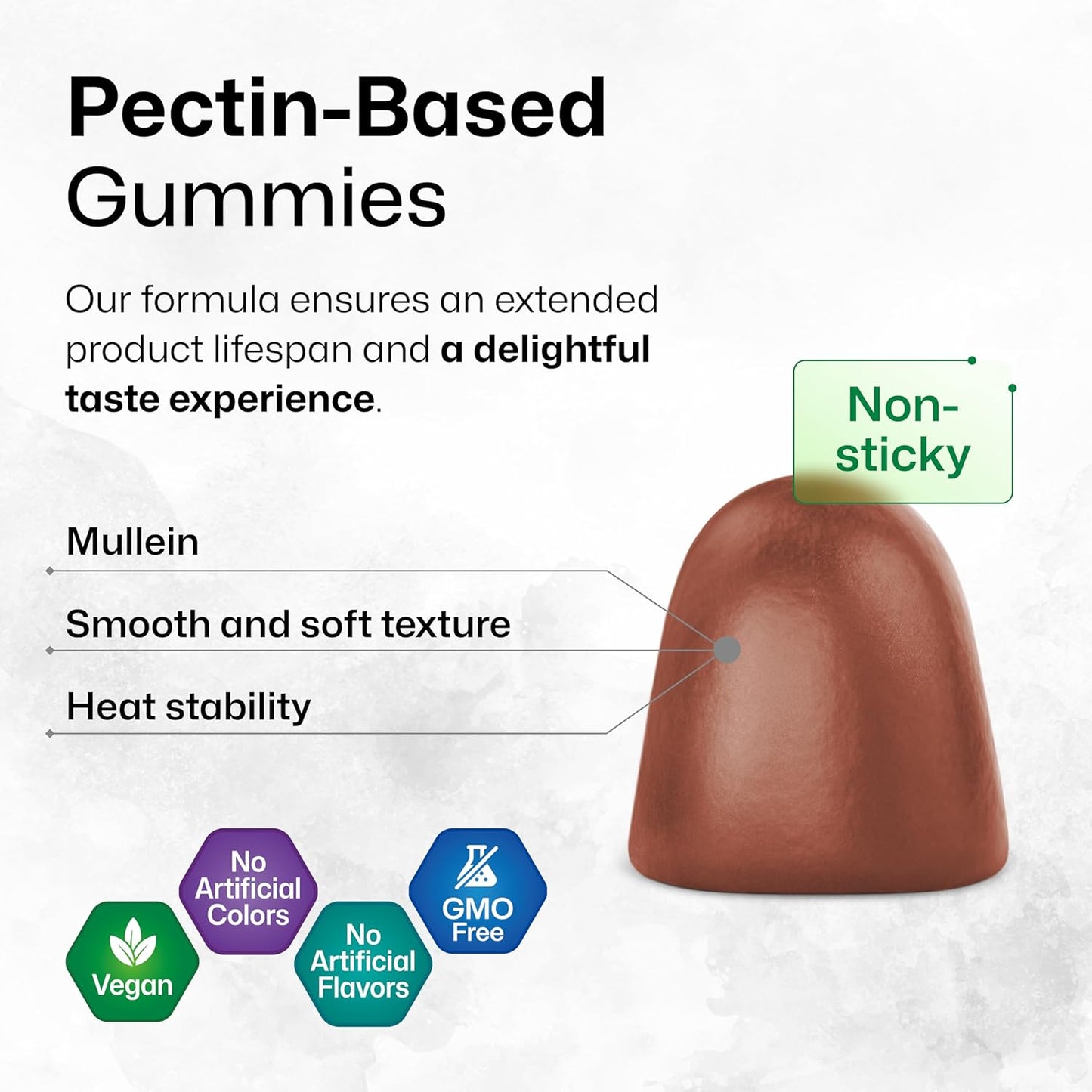 4 fl oz Cilantro Tincture with Mullein 60 Gummies - Herbal Supplement for Immune Support and Digestive Health