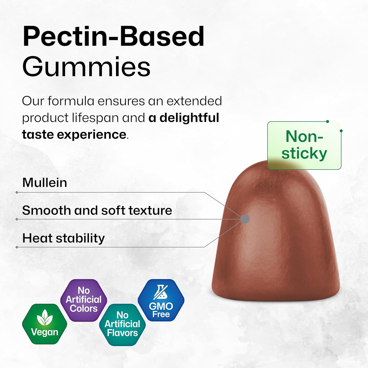 4 fl oz Cilantro Tincture with Mullein 60 Gummies - Herbal Supplement for Immune Support and Digestive Health