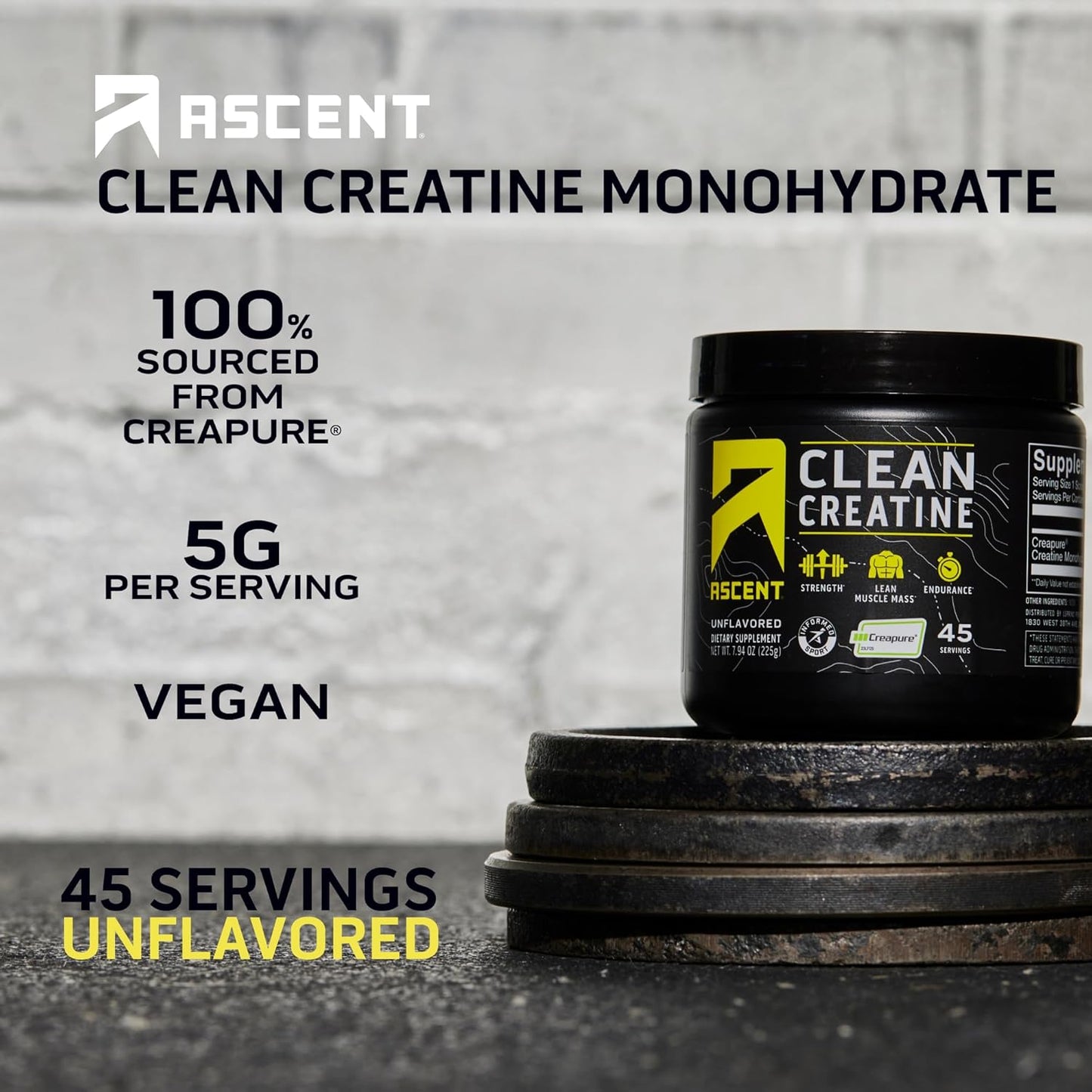 4 lb Chocolate Peanut Butter Whey Protein Powder + 45 Servings Creatine Monohydrate Powder Kit