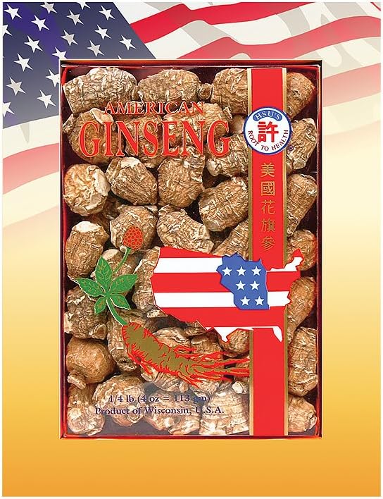 4 oz Box of Small Hsu's Ginseng Pearl American Ginseng