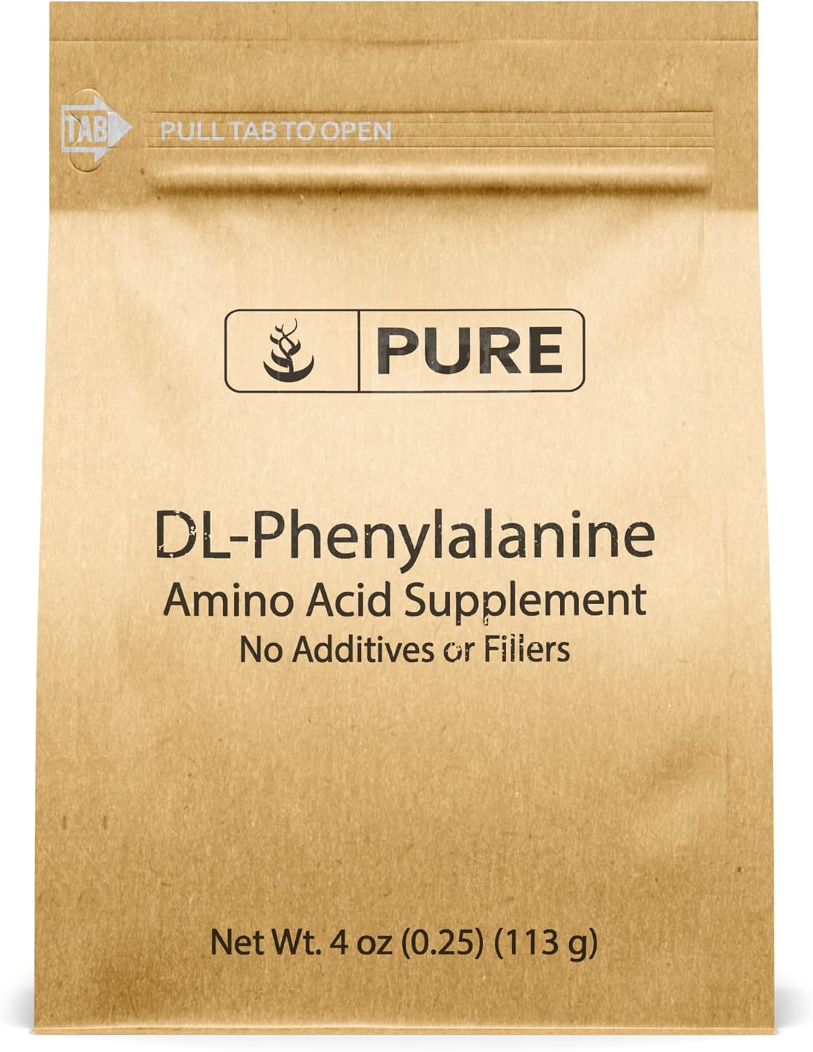 4 oz DL-Phenylalanine Powder - Pure Original Ingredients, No Fillers or Additives