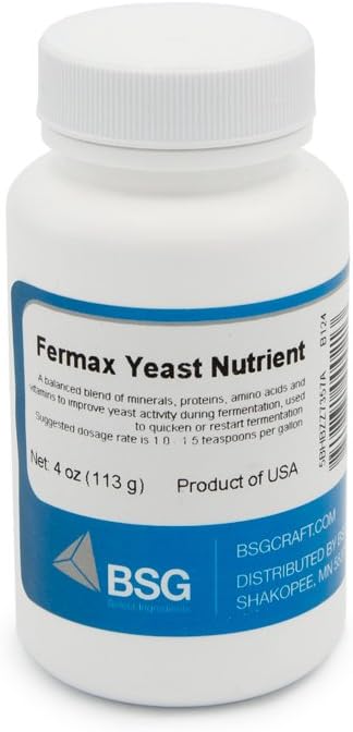 4 oz FERMAX Yeast Nutrient for Stronger Fermentation & Better Beer Production