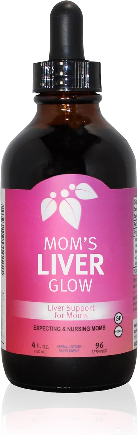 4 oz Mountain Meadow Herbs Mom's Liver Glow: Advanced Detox & Regenerator for Liver Health & Function - Supports a Happy Liver