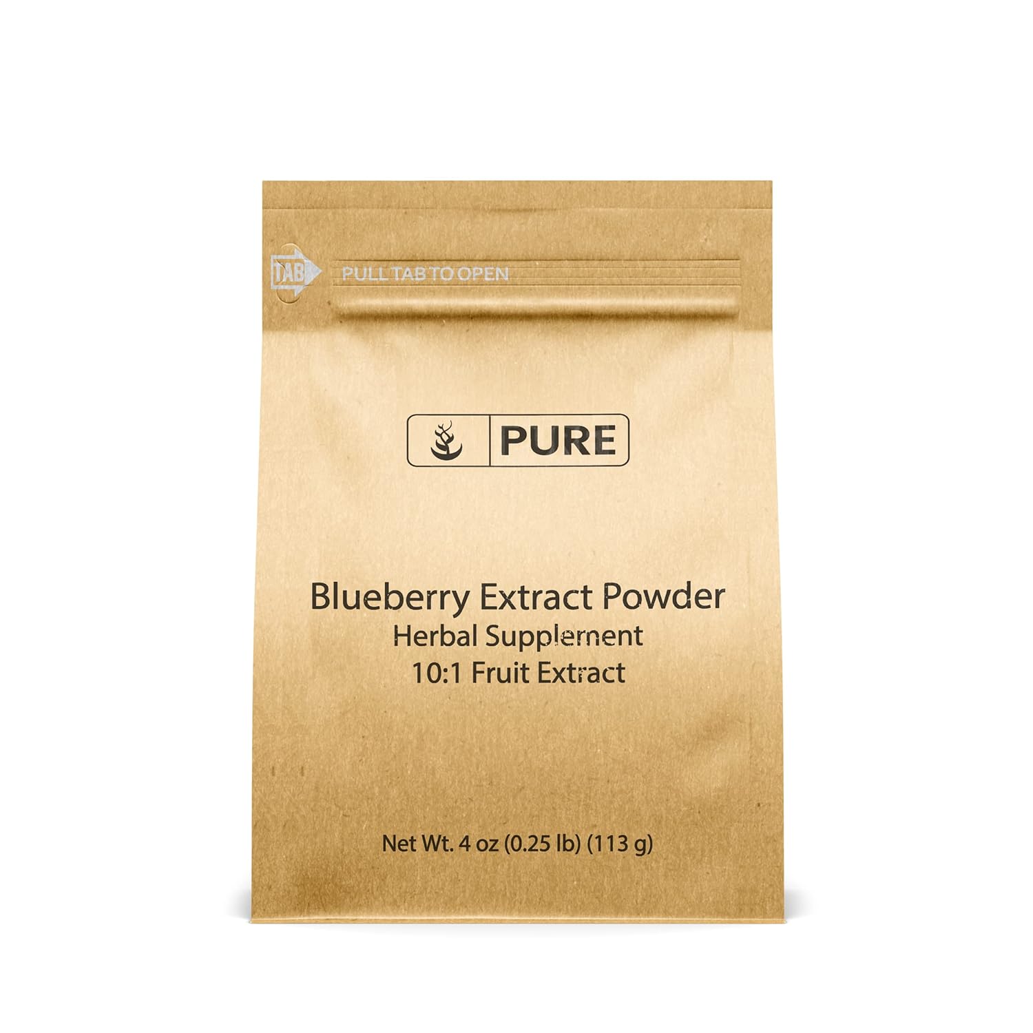 4 oz Pure Blueberry Extract Powder - Non-GMO, Gluten-Free Herbal Supplement with Original Ingredients