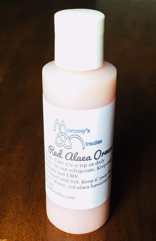 4 oz Red Alaea Hawaiian Ormus Monoatomic Gold Manna by Mommy's Miracles