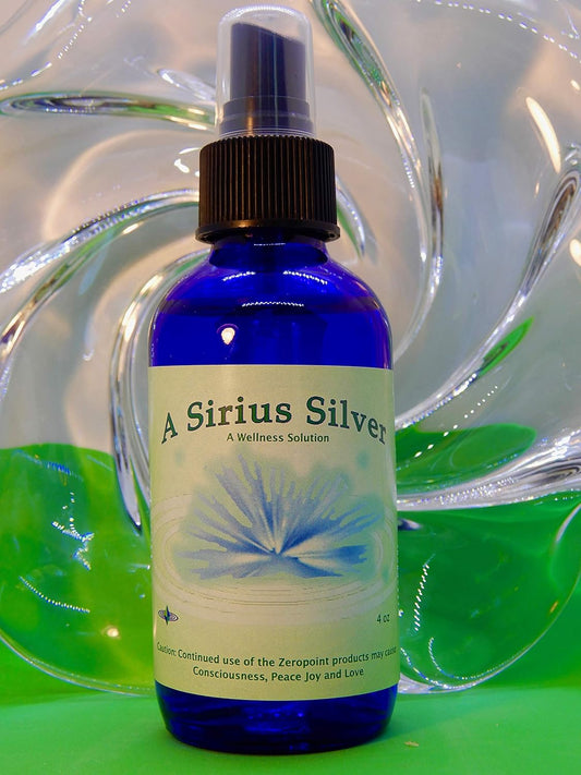 4 oz Zero Point Sirius Silver: Pure Colloidal Silver Supplement