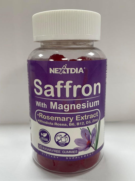 4 Pack Resveratrol and Saffron Magnesium Gummies for Enhanced Wellness