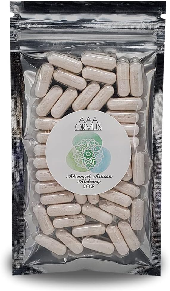 40 Vegan Monatomic Gold Capsules - ORMUS Supplement for Energy & Focus - The Philosophers Stone - AAA Quality Ormus