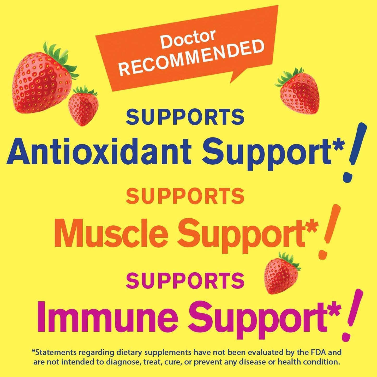 4,000mg Moringa Leaves Extract Gummies | Antioxidants & Immune Support | Gluten-Free, Non-GMO | Strawberry Flavor | 60 Count