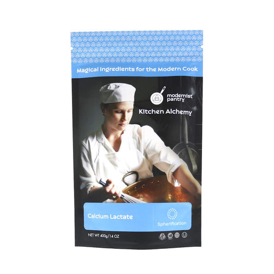 400g Modernist Pantry Pure Calcium Lactate - Non-GMO Vegan OU Kosher Certified