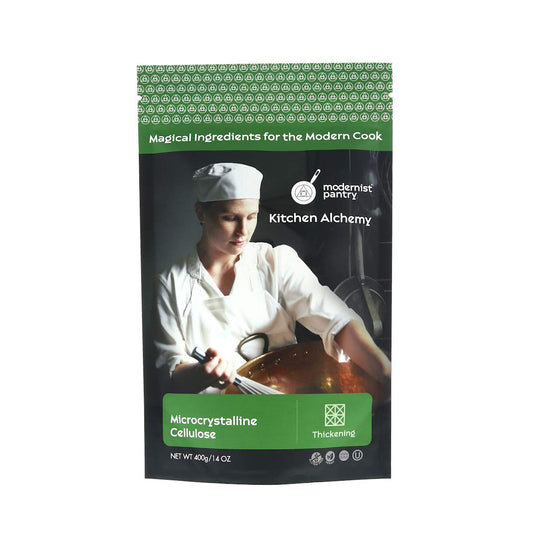 400g Modernist Pantry Pure Microcrystalline Cellulose (MCC) Powder - Non-GMO, Gluten-Free, Vegan, OU Kosher Certified