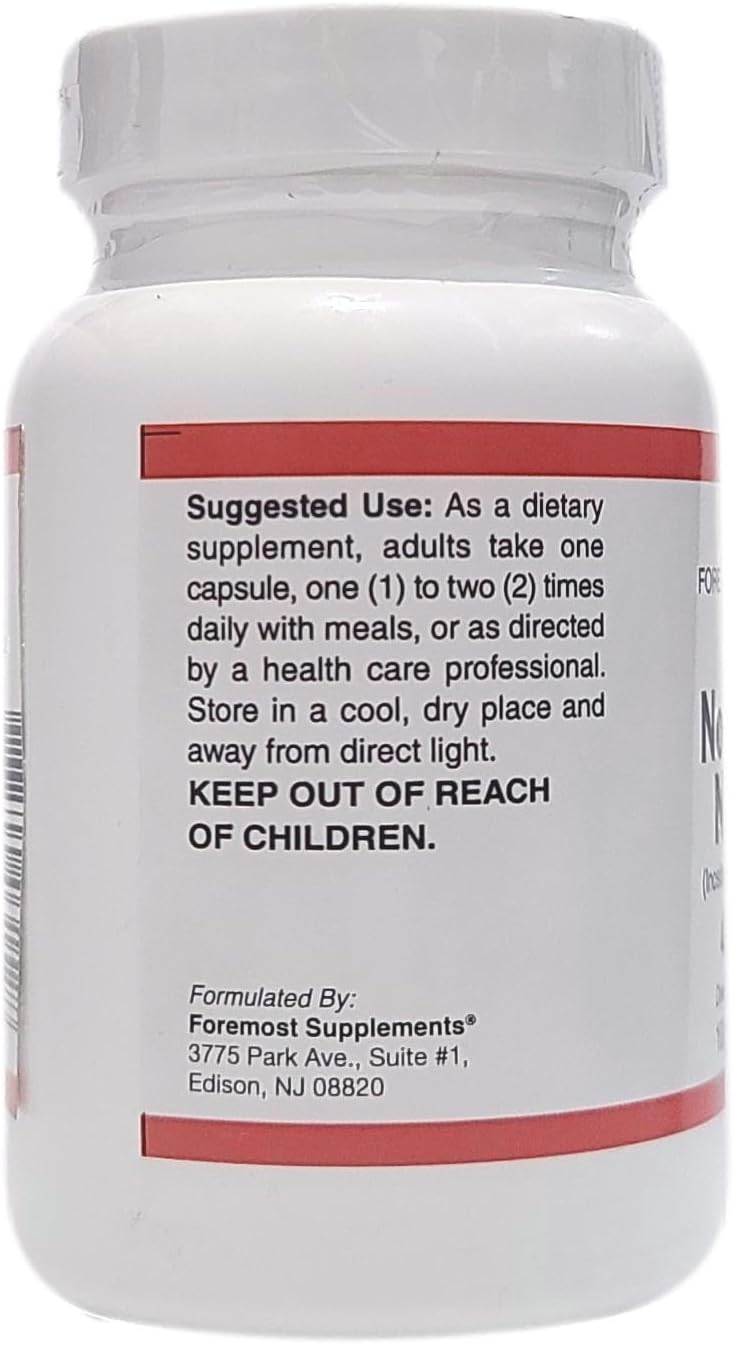 400mg Holistic Health No-Flush Niacin Capsules - 100 Count