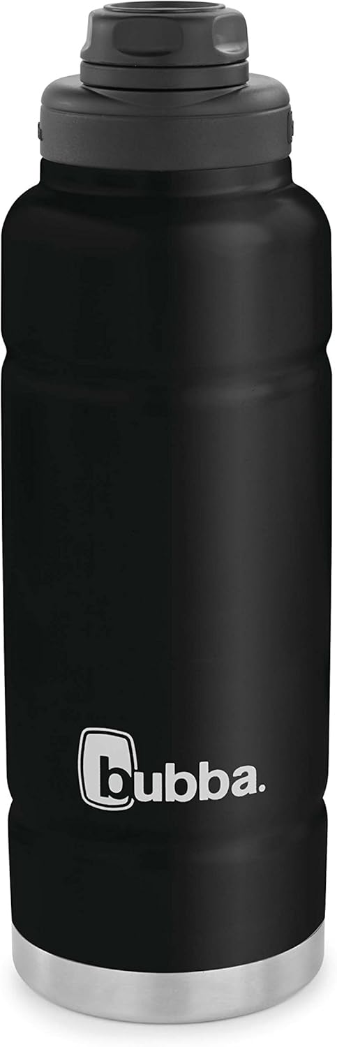 40oz. Bubba Trailblazer Vacuum-Insulated Stainless Steel Water Bottle - Licorice Black