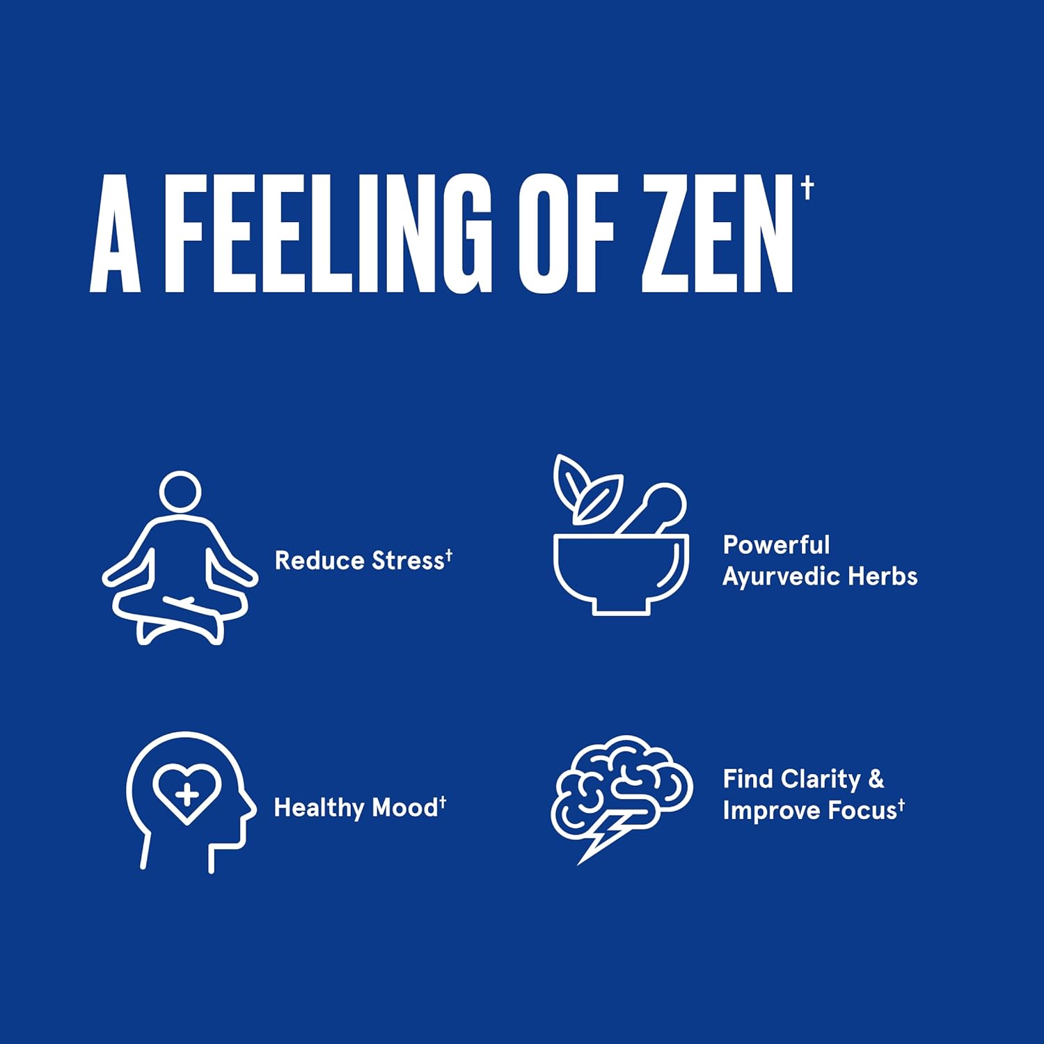 45 Count Bulletproof Zen Mode Stress Relief Capsules for Calm and Tranquility