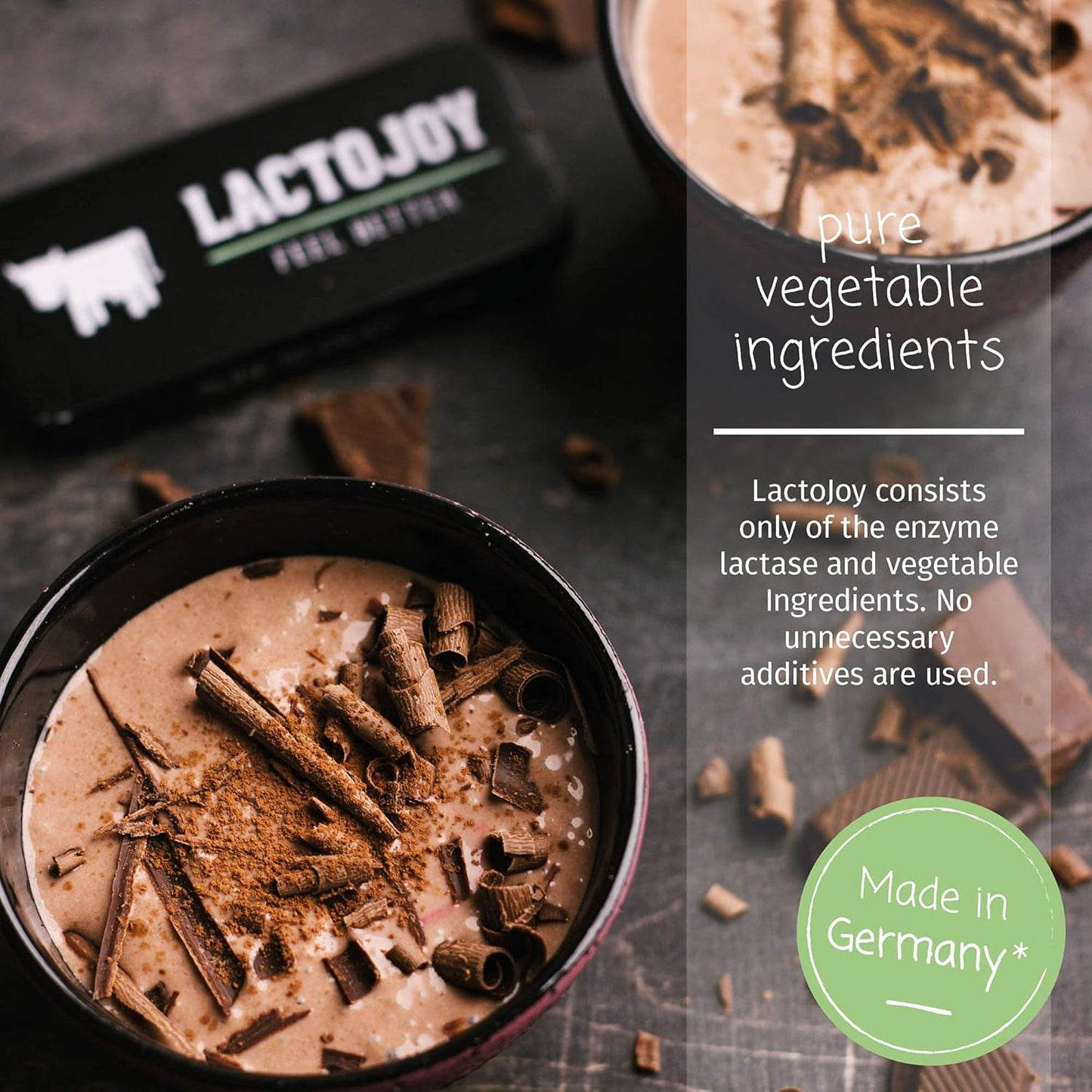 45-Piece LactoJoy Lactase Pills Bundle with Refill Pack - Powerful Enzymes for Lactose Intolerance - Pure & Effective Digestive Aid - No Silicon Dioxide - No Artificial Flavors