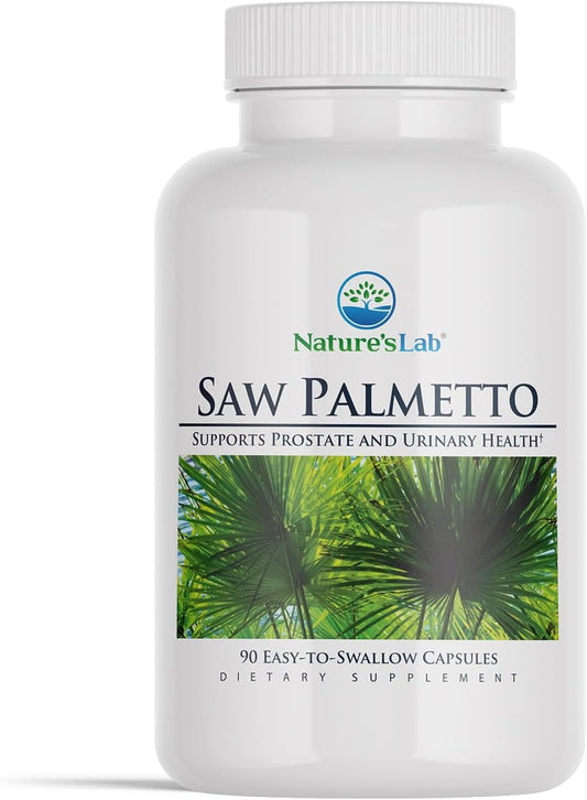 450mg Saw Palmetto 90 Capsules by Nature's Lab