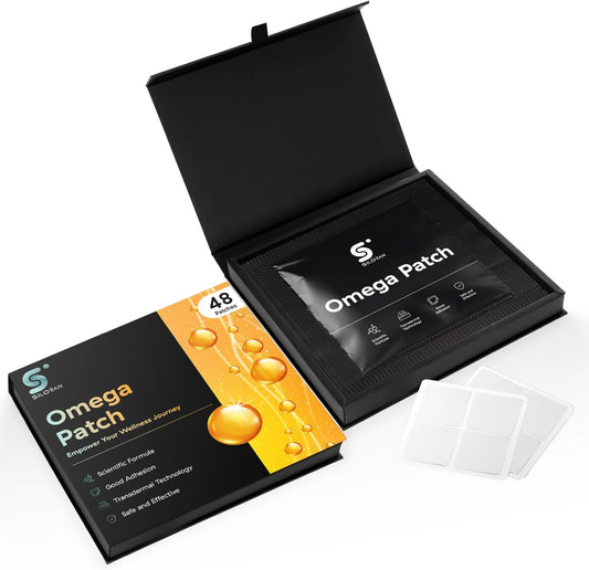 48-Day Supply of SILORAN Omega 3 Patches for Individuals