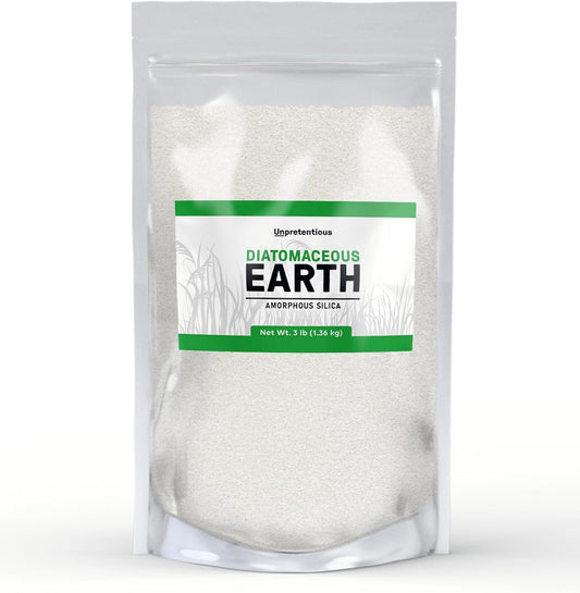 48 Ounce Unpretentious Freshwater Diatomaceous Earth Amorphous Silica