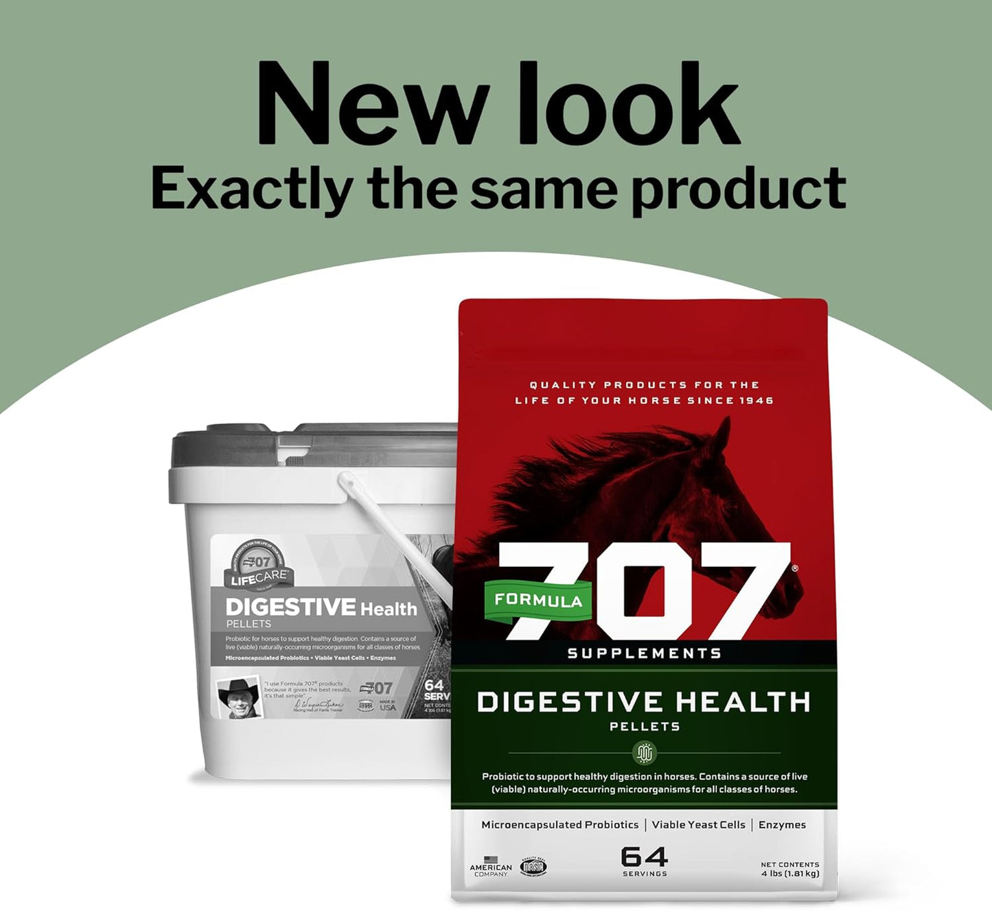 4lb Bag of Formula 707 Equine Supplement for Digestive Health - Probiotics, Prebiotics, Digestive Enzymes for Horses - BoostGo Australia