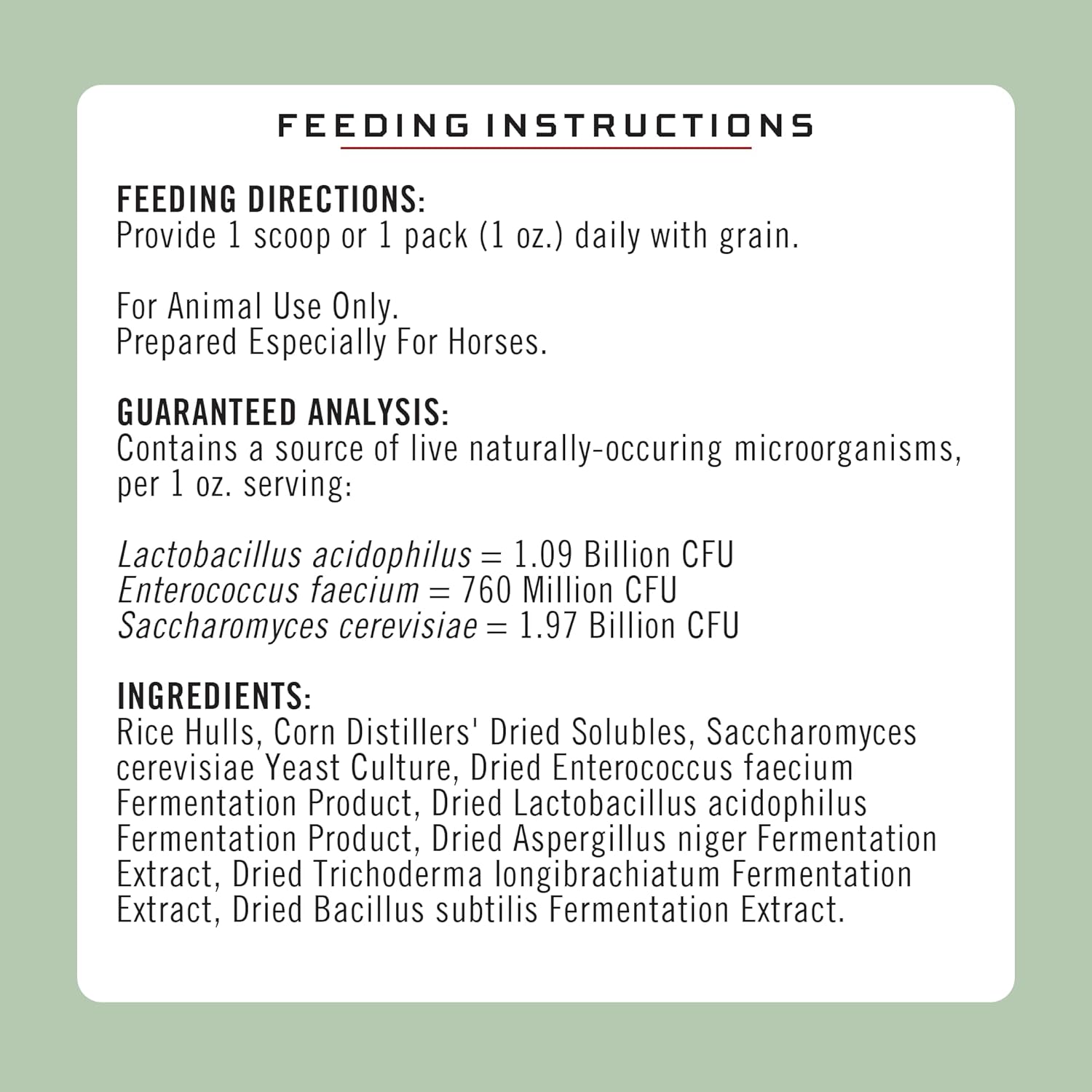 4lb Bag of Formula 707 Equine Supplement for Digestive Health - Probiotics, Prebiotics, Digestive Enzymes for Horses - BoostGo Australia