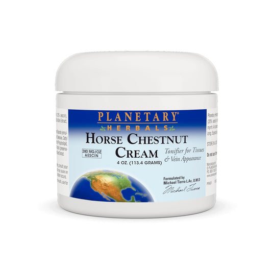 4oz Planetary Herbals Horse Chestnut Cream for Circulation Support