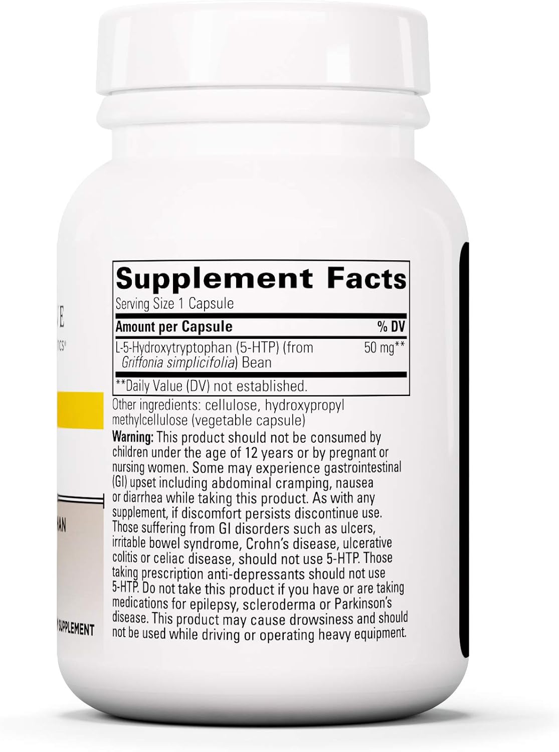 5-HTP (5-Hydroxytryptophan) Capsules for Sleep Support and Positive Outlook - 60 Count by Integrative Therapeutics