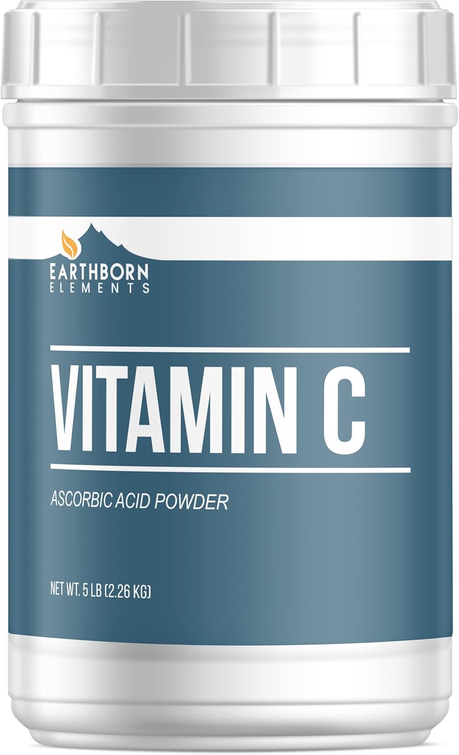 5 lb Earthborn Elements Ascorbic Acid Vitamin C Powder Dietary Supplement