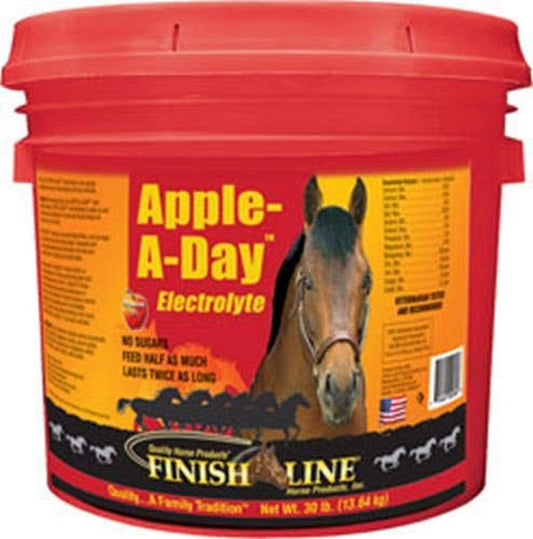 5 lb Finish Line Ultra AppleADay Electrolyte Supplement for Horses
