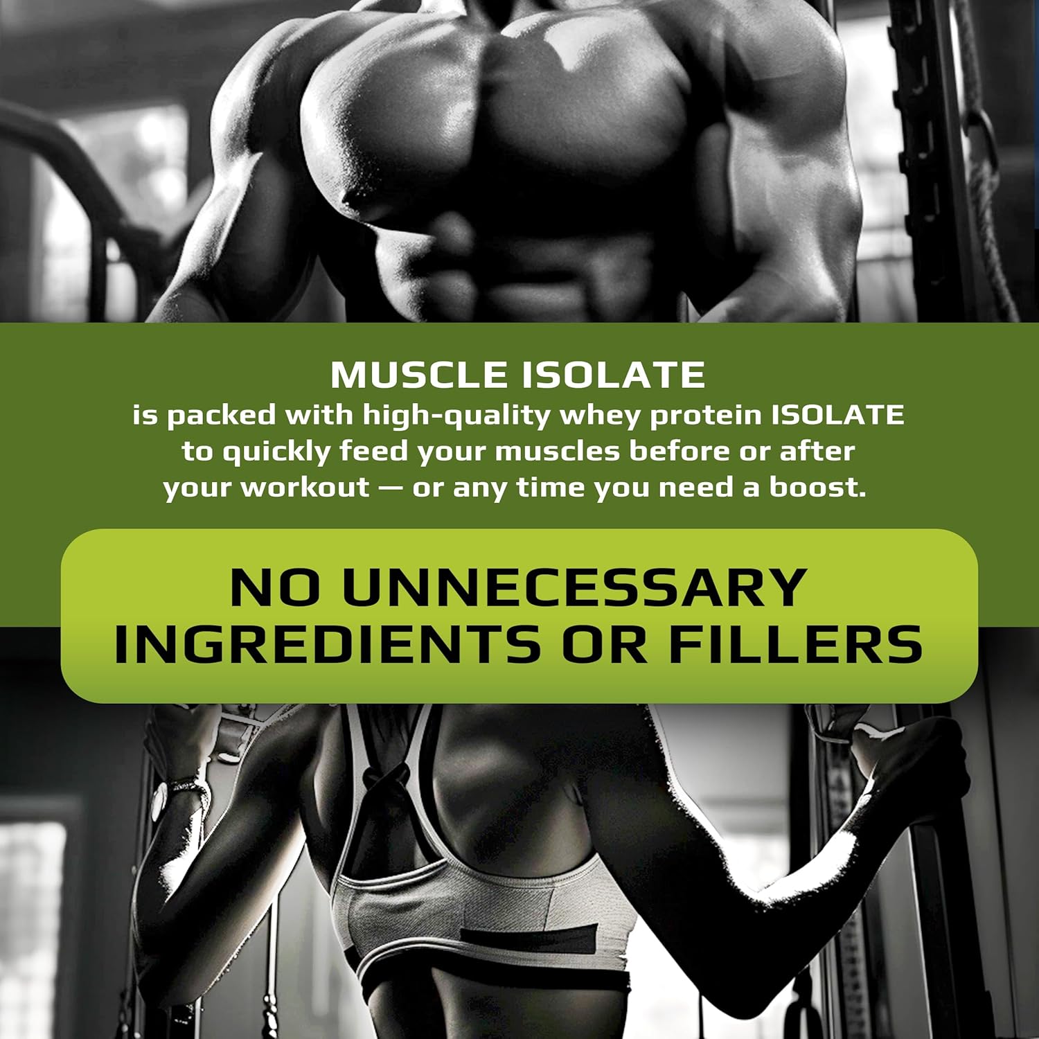 5 lbs Chocolate Lava Muscle Isolate by MUSCLE FOOD LABS - 2 Pack for Muscle Recovery & Growth