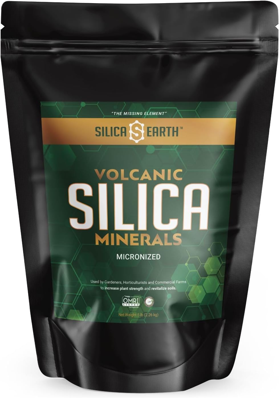 5 lbs of Micronized Volcanic Silica Minerals from Silica Earth