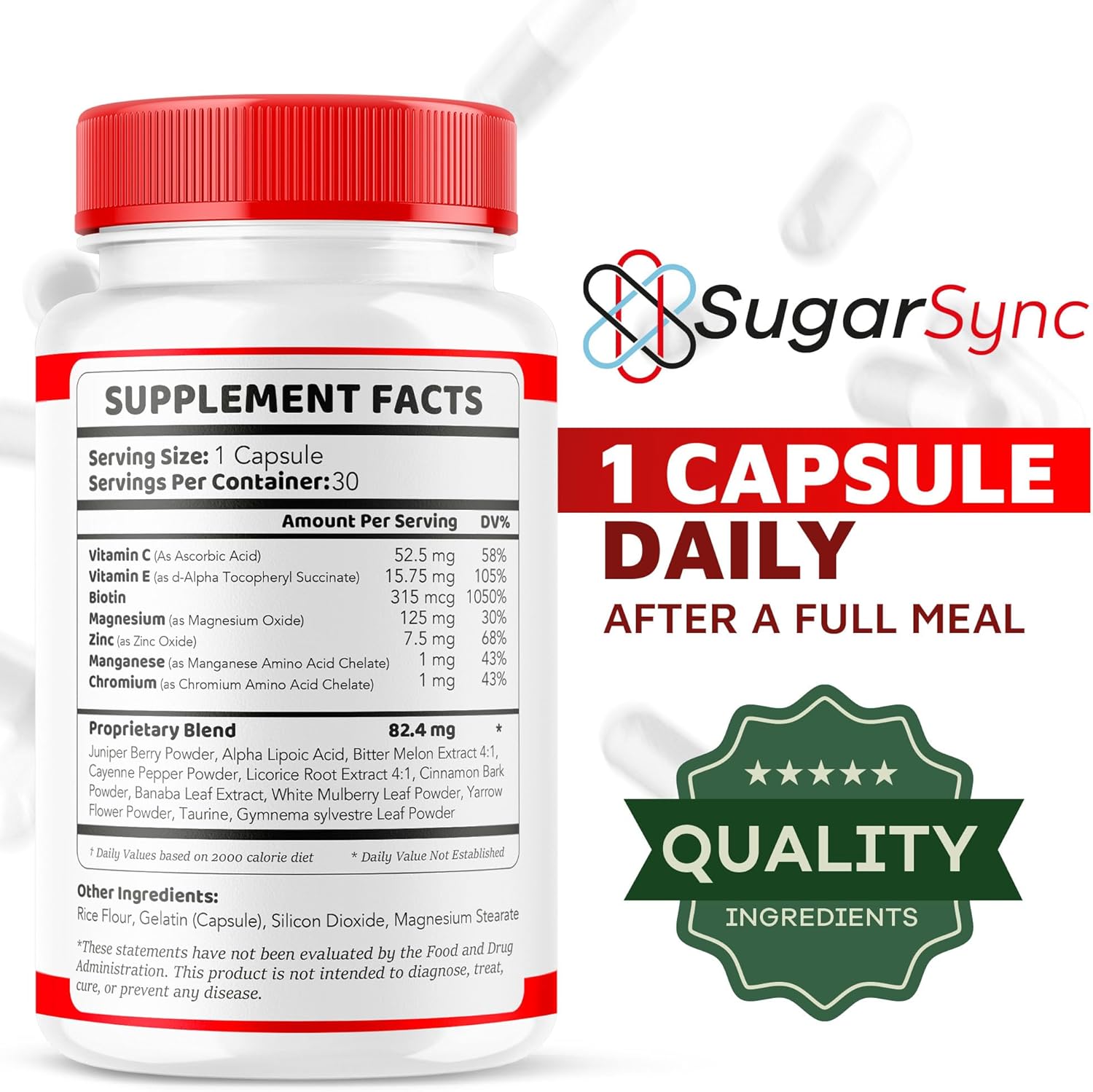 5-Pack LIVORKA Sugar Sync Glyco Optimizer Capsules - Reviews & Benefits