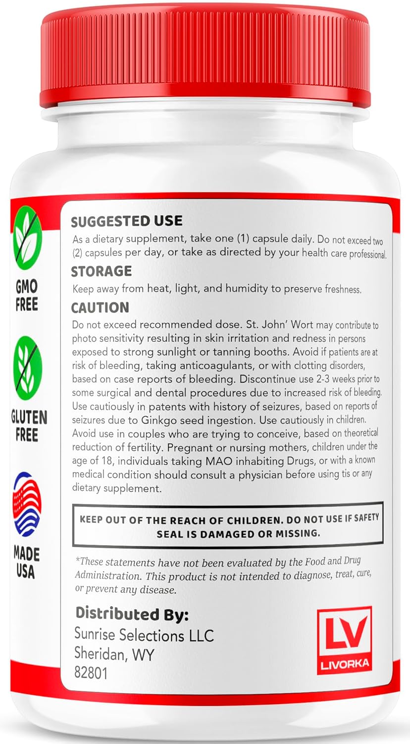 5-Pack LIVORKA Sugar Sync Glyco Optimizer Capsules - Reviews & Benefits