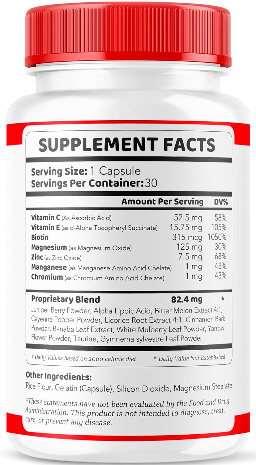 5-Pack LIVORKA Sugar Sync Glyco Optimizer Capsules - Reviews & Benefits