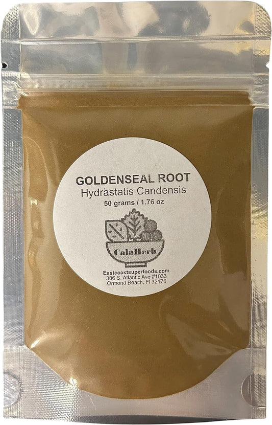 50 g / 1.76 oz Calaherb Goldenseal Root Powder - Premium Quality Herbal Supplement