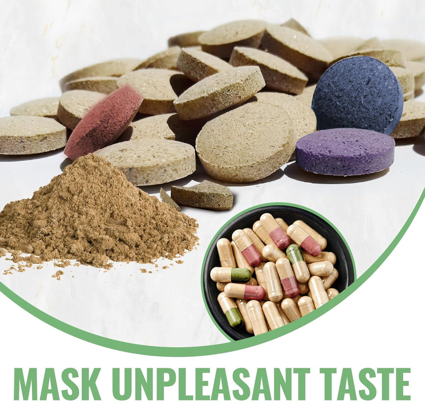 500 Count Empty Vegan Capsules with Micro Spoons for Powders - Vegetarian Pill Capsules for Supplements