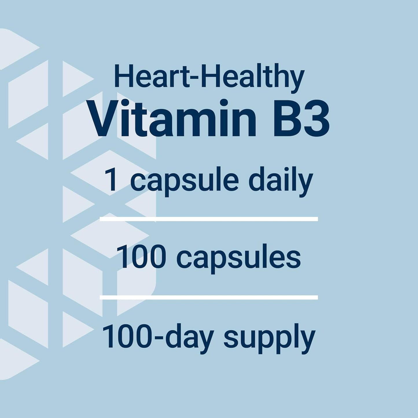 500 mg Life Extension Vitamin B3 Niacin Capsules for Heart Health and Energy Production, Gluten-Free, Non-GMO