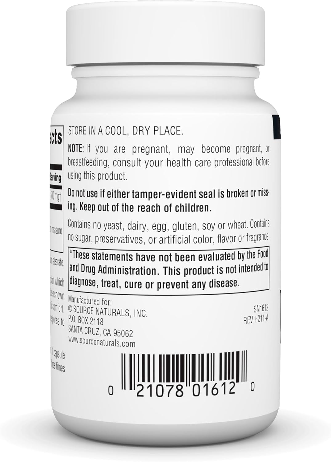 500 mg Pineapple Enzyme Capsules by Source Naturals - 60 Count