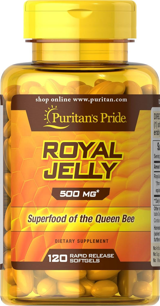 500 mg Royal Jelly Softgels - Pack of 120 by Puritan's Pride