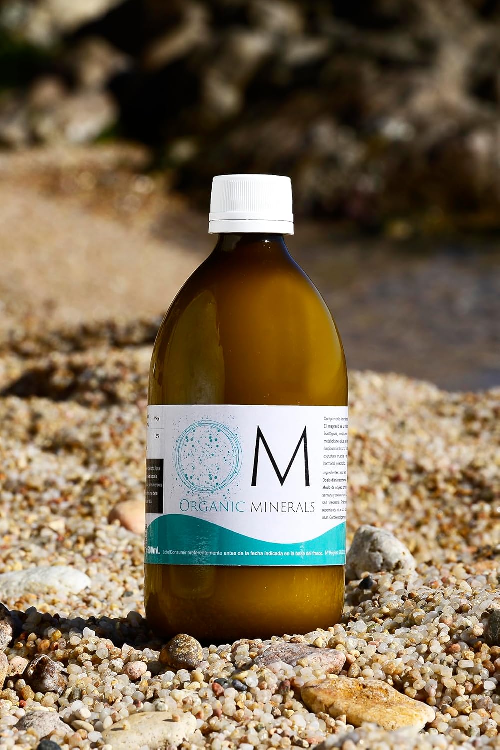 500 mL OM Organic Minerals Ormus Premium Concentrate from Seawater - Marine Ormus with Trace Elements - Monatomic Minerals - 1 Unit
