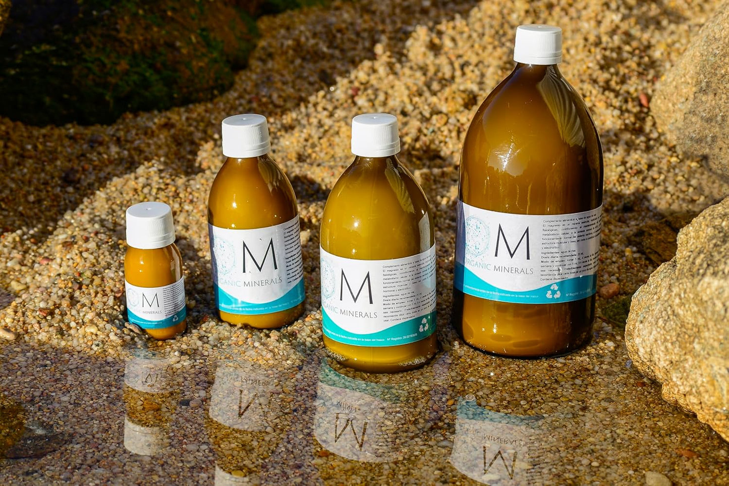 500 mL OM Organic Minerals Ormus Premium Concentrate from Seawater - Marine Ormus with Trace Elements - Monatomic Minerals - 1 Unit