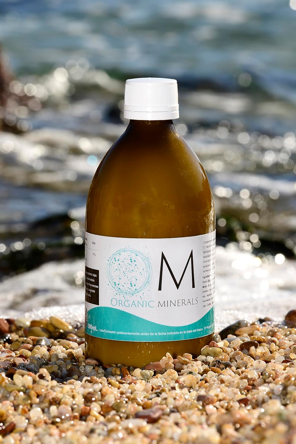 500 mL OM Organic Minerals Ormus Premium Concentrate from Seawater - Marine Ormus with Trace Elements - Monatomic Minerals - 1 Unit