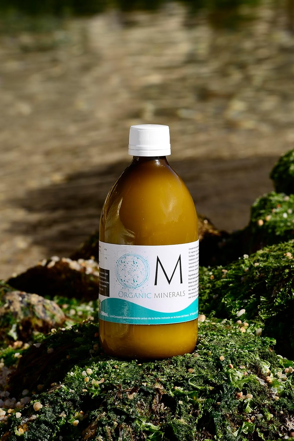 500 mL OM Organic Minerals Ormus Premium Concentrate from Seawater - Marine Ormus with Trace Elements - Monatomic Minerals - 1 Unit