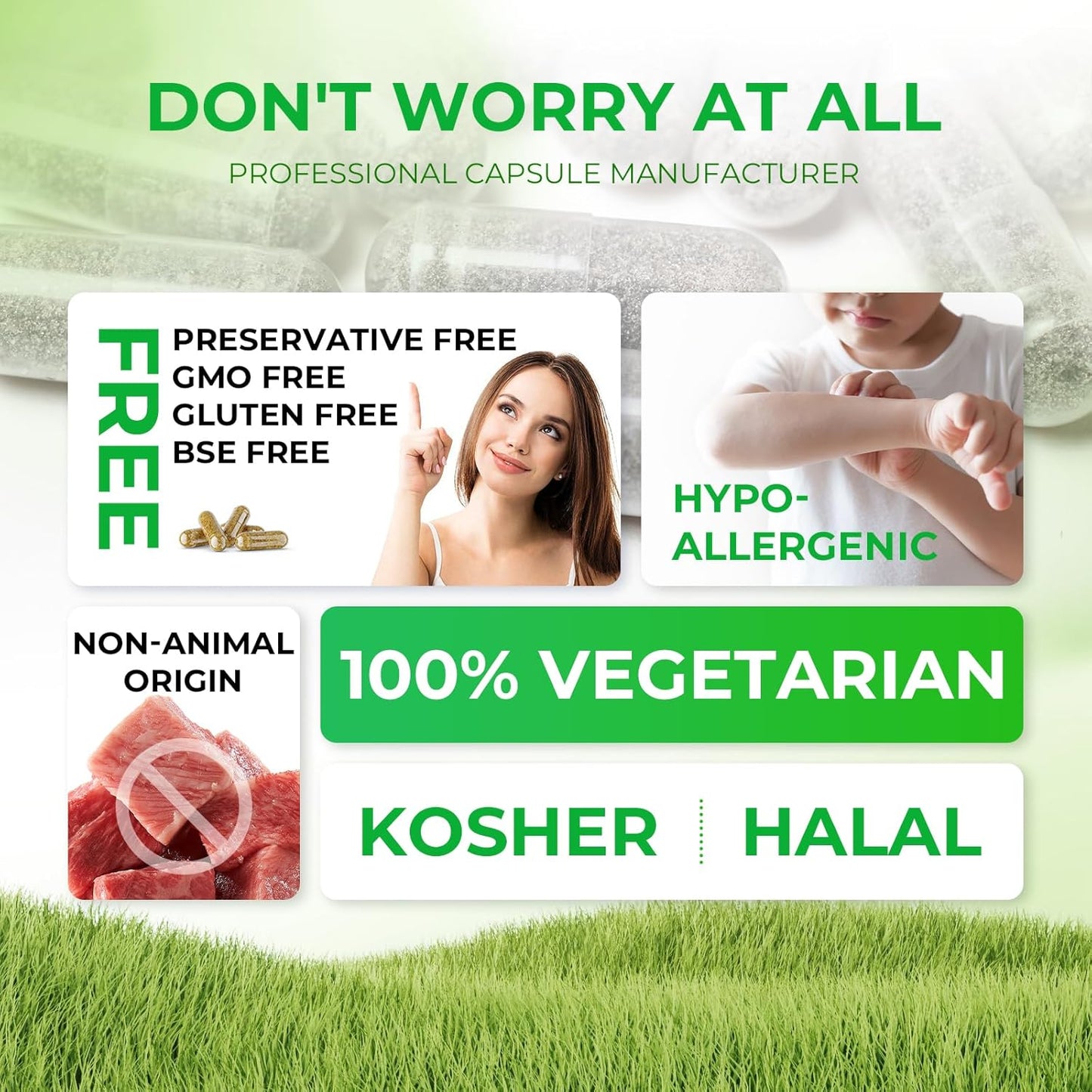 5,000 Count Angtai JN Vegan Capsules Size 00 Empty Plant Based Clear Kit - Gluten Free, Non-GMO, Halal Certified Pill Caps Filling with Spoons for Vegetarian Supplements