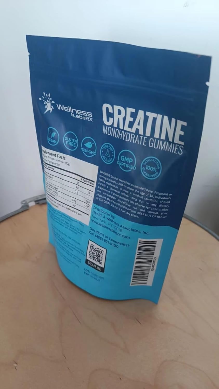 5000 FU Nattokinase Capsules + 5000mg Creatine Gummies Combo Pack