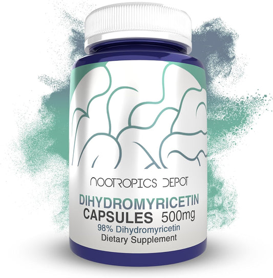 500mg Dihydromyricetin (DHM) Capsules - 60 Count by Nootropics Depot
