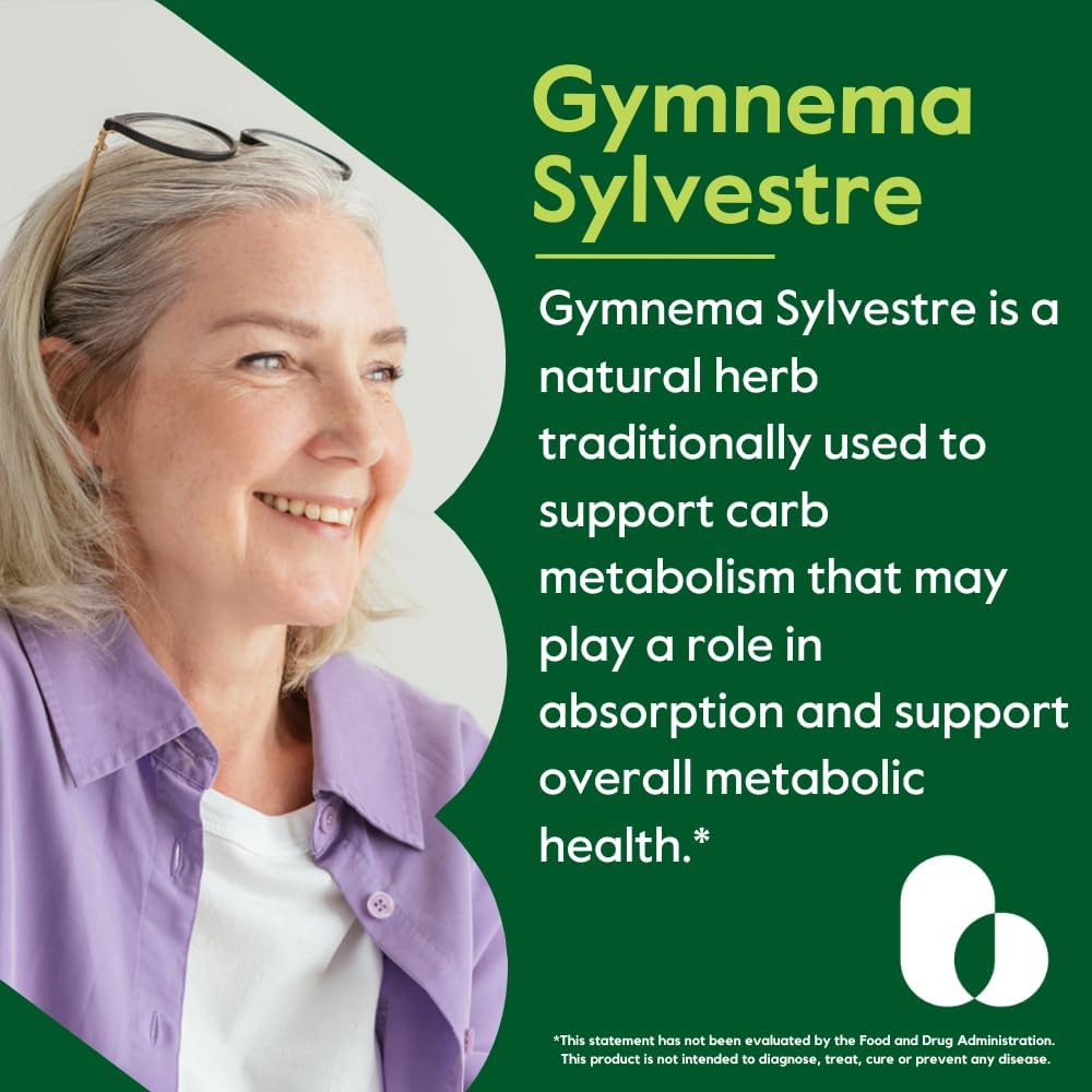 500mg Gymnema Sylvestre Capsules (240 ct) - 75% Gymnemic Acid - Vegan, Non-GMO, Gluten Free - No Stearates, Fillers, Flow Agents