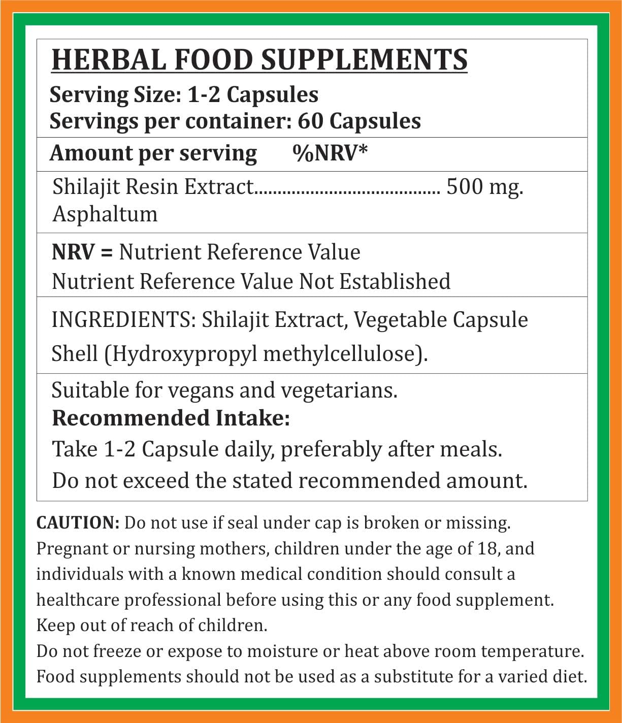 500mg Shilajit Extract Capsules for Men and Women - 120 Veg Capsules - Ayurvedic Herbal Supplement - Satya Naturals Shilajit Forte 10:1