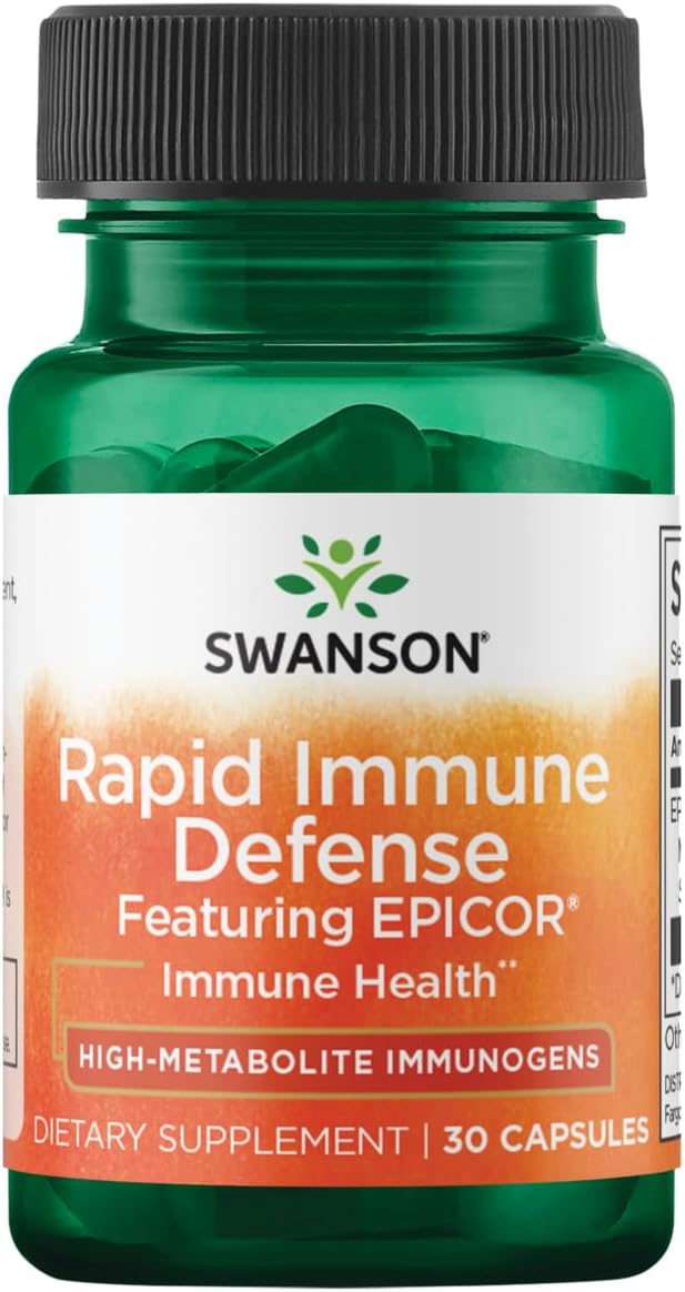 500mg Swanson Epicor High-Metabolite Immunogens Capsules - 30 Count