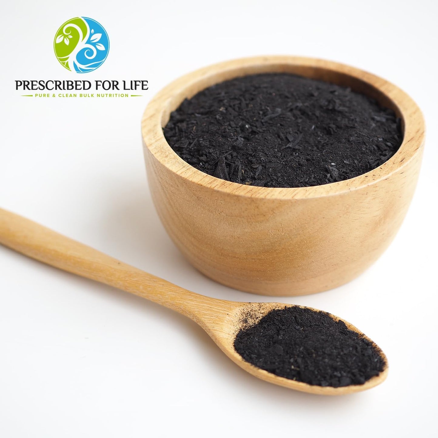 5kg Prescribed For Life Activated Charcoal Powder - Ultra Fine Coconut Shell Husk Food Grade, Gluten Free, Vegan, Non GMO, Kosher