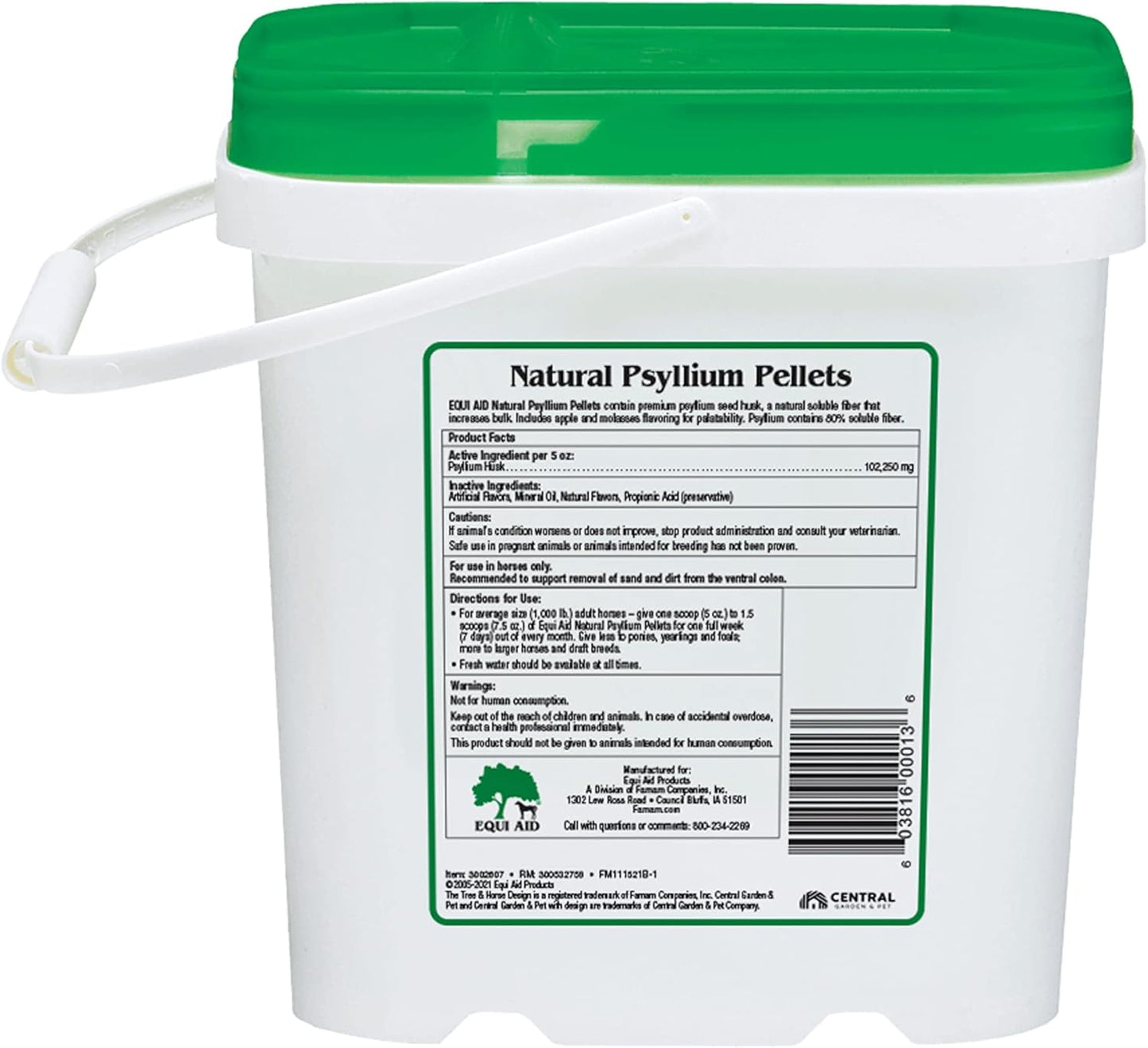 5lb Farnam Equi Aid Natural Horse Psyllium Pellets for Sand Removal & Digestive Health - BoostGo Australia
